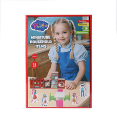 Nessiworld ONY-407 Wooden Miniature Household Items -Onyıl Oyuncak
