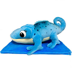 Nessiworld Peluş Battaniyeli Yatan Bukalemun 55 cm.