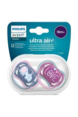 Nessiworld Philips Avent Ultra Air Pacifier 18+ Months Girl