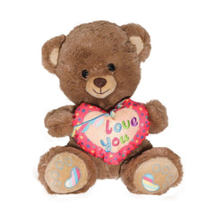 Nessiworld PJH2324 Plush Heart Bear Love You 30 cm -Vardem