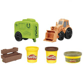 Nessiworld Play-Doh Hardworking Tractor and Trailer F1012