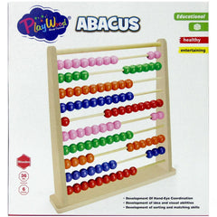 Nessiworld Playwood Educational Large Wooden Abacus