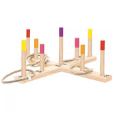 Nessiworld Playwood Wooden Ring Toss Game in a Box