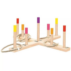 Nessiworld Playwood Wooden Ring Toss Game in a Box