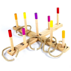 Nessiworld Playwood Wooden Ring Toss Game in a Box