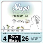 Nessiworld Sleepy Bio Natural Premium Plus Mega Extra Night Pad 26 Pieces