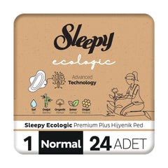 Nessiworld Sleepy Ecologic Premium Plus Normal Pad 24 Pieces