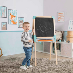 Nessiworld Smoby Double Sided Magnetic Wooden Writing Board 7600410401