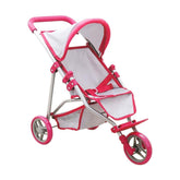 Nessiworld Sunman 3 Wheel Pink Grey Stroller