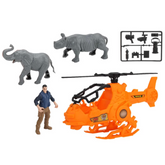 Nessiworld Wild Quest Safari Animal Rescue Playset