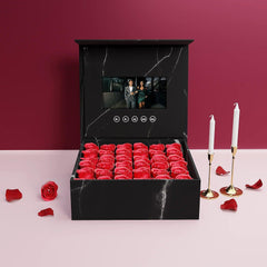 Meanyou Roses and Video Gift Box