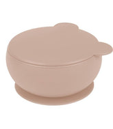 Nessiworld Silicone Lid Bowl Bubble Beige
