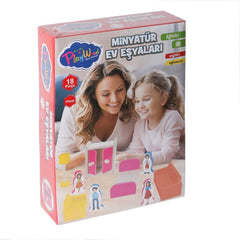 Nessiworld ONY-407 Wooden Miniature Household Items -Onyıl Oyuncak