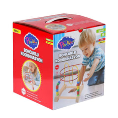 Nessiworld ONY-410 Ahşap Boncuklu Koordinasyon -Onyıl Oyuncak