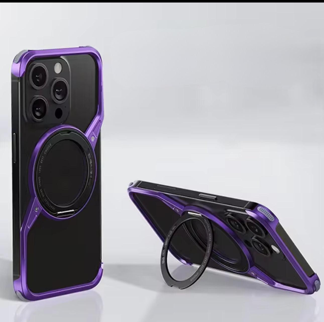 OS Ultra Gizli Stantlı Metal Kılıf - MeanYou