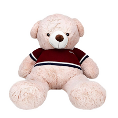 Nessiworld Sitting Sweater Plush Bear 90 cm