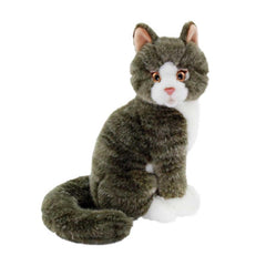 Sitting Plush Cat 22 cm