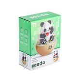 Nessiworld P1276 Panlos Panda 574 Parça Blok Seti -Vagon life