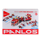 Nessiworld P633009 Panlos Şehir İtfaiyesi 557 Parça Blok Seti -Vagon life