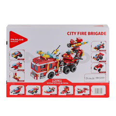 Nessiworld P633009 Panlos Şehir İtfaiyesi 557 Parça Blok Seti -Vagon life