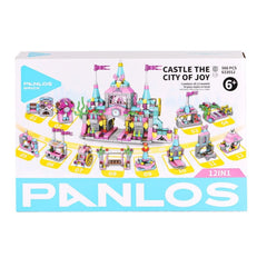 Nessiworld P633012 Panlos Tuğla Şehri 556 Parça Blok Seti -Vagon life