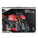 Nessiworld P672006 Panlos Hayalet Kırmızı Lotus 981 Parça Blok Seti -Vagon life