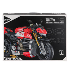 Nessiworld P672006 Panlos Hayalet Kırmızı Lotus 981 Parça Blok Seti -Vagon life