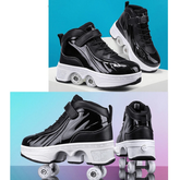 Parkur ve Koşu İçin Deform Tekerlekli Spor Ayakkabı 2025 Luxury Edition | Paten Ayakkabı - MeanYou