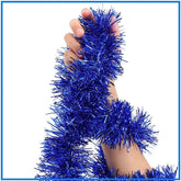 Nessiworld Party Glitter Ornament 2 Meters Length 6 cm Width Blue Color Imported