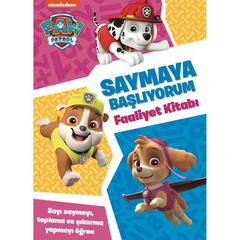 Livre d'activités de comptage Nessiworld Paw Patrol 38093BT