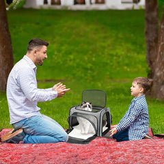 Paw Portal Açılabilir Evcil Hayvan Taşıma Çantası - MeanYou