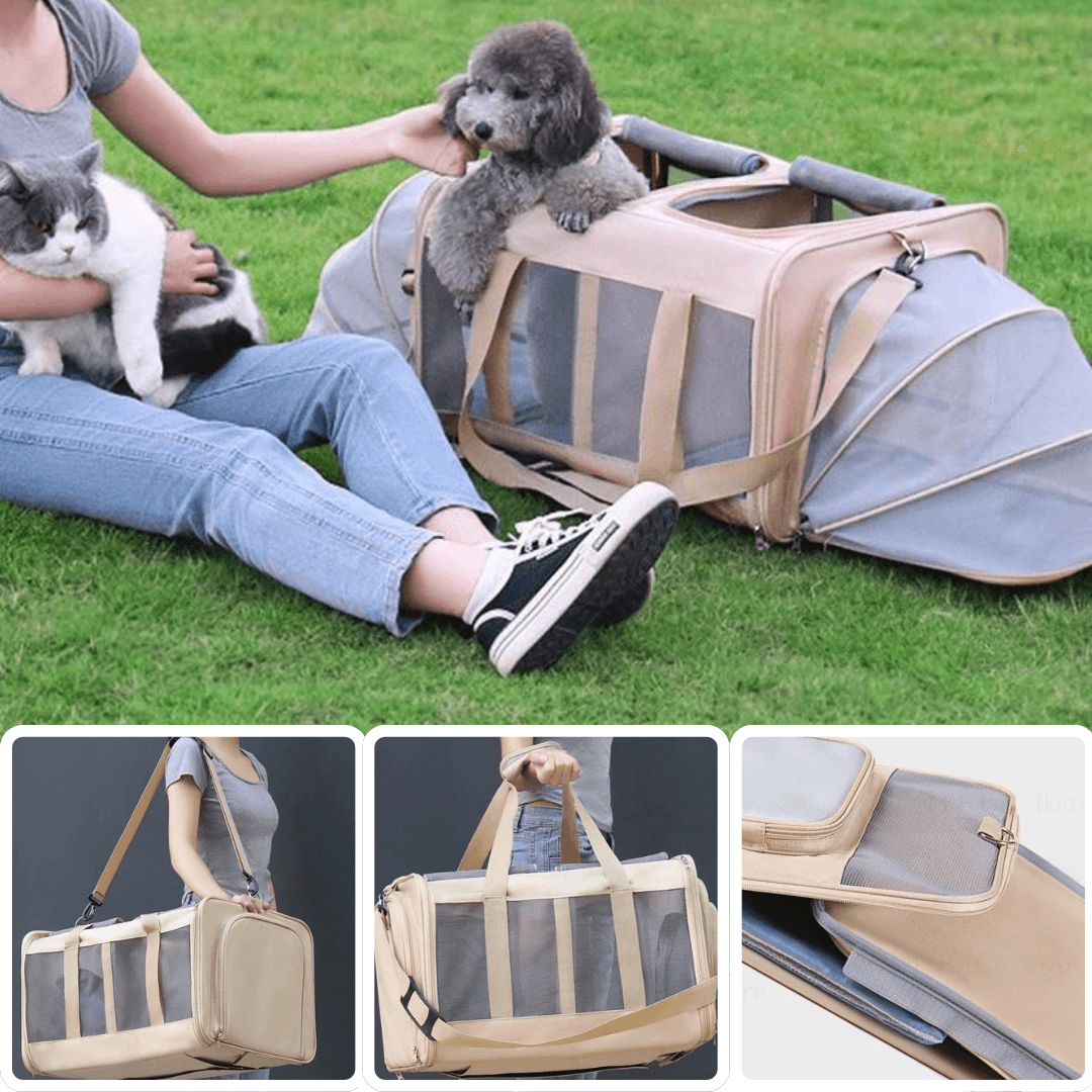 Paw Portal Katlanabilir Evcil Hayvan Seyahat Çantası - MeanYou