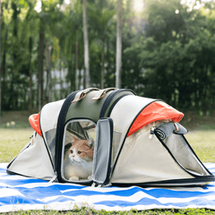 Paw Portal Kedi Köpek Açılabilir Büyük Seyahat Çantası - MeanYou