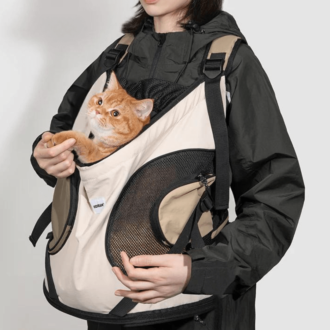 Paw Portal Kedi Köpek Ana Kucağı Taşıma Çantası - MeanYou