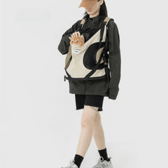 Paw Portal Kedi Köpek Ana Kucağı Taşıma Çantası - MeanYou