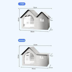 Paw Portal Klimalı Soğutuculu Kedi Evi - MeanYou