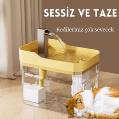 Paw Portal Otomatik Sirkülasyonlu Filtreli Su Sebili - MeanYou