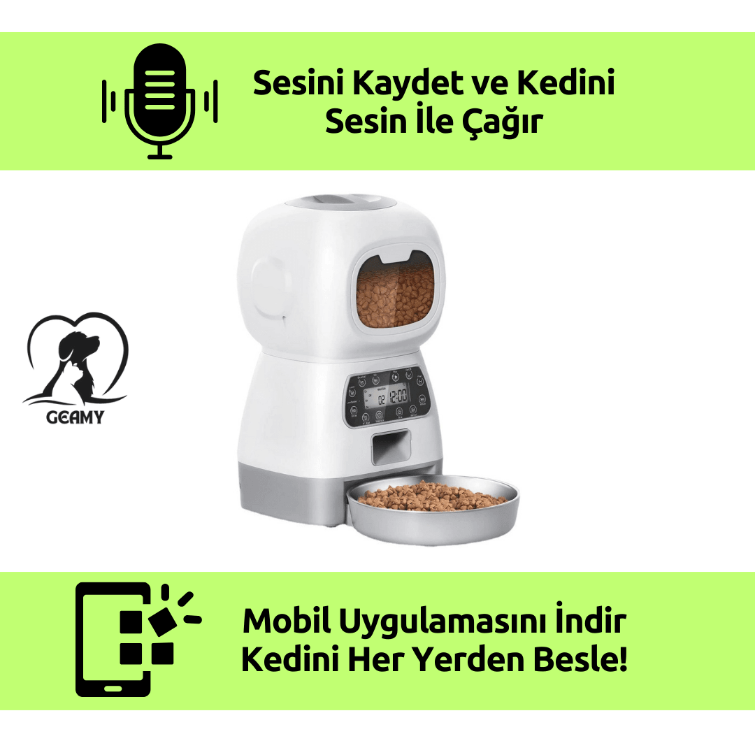 Paw Portal PetFeast PRO Otomatik Kedi Beslenme Noktası - MeanYou