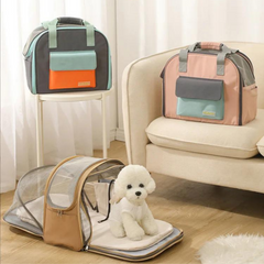Paw Portal Şık Tasarım Evcil Hayvan Taşıma Çantası - MeanYou