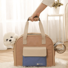Paw Portal Şık Tasarım Evcil Hayvan Taşıma Çantası - MeanYou