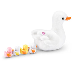 Nessiworld PEL03000 Pets Alive Mère et bébé canards