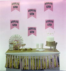 NessiWorld Pink on Silver Color Welcome My Daughter Flag Ornament