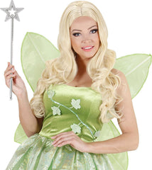 Baguette de fée NessiWorld - Bâton de fée étoile - Baguette de fée étoile - Baguette étoile 34 cm