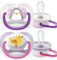 Nessiworld Avent Ultra Air Pacifier 0-6 Months Girl