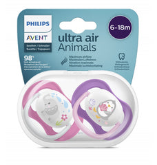 Nessiworld Avent Ultra Air Pacifier 6-18 Months Girl