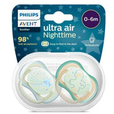 Nessiworld Philips Avent Ultra Air Night Soother 0-6 Months Male