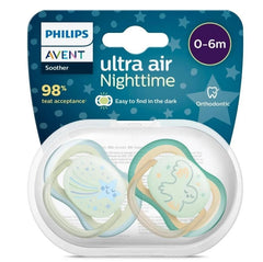 Nessiworld Philips Avent Ultra Air Night Soother 0-6 Months Male