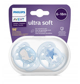 Nessiworld Avent Ultra Soft Pacifier 6-18 Months Male