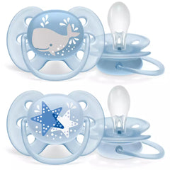 Nessiworld Avent Ultra Soft Pacifier 6-18 Months Male