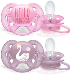 Nessiworld Avent Ultra Soft Pacifier 6-18 Months Girl